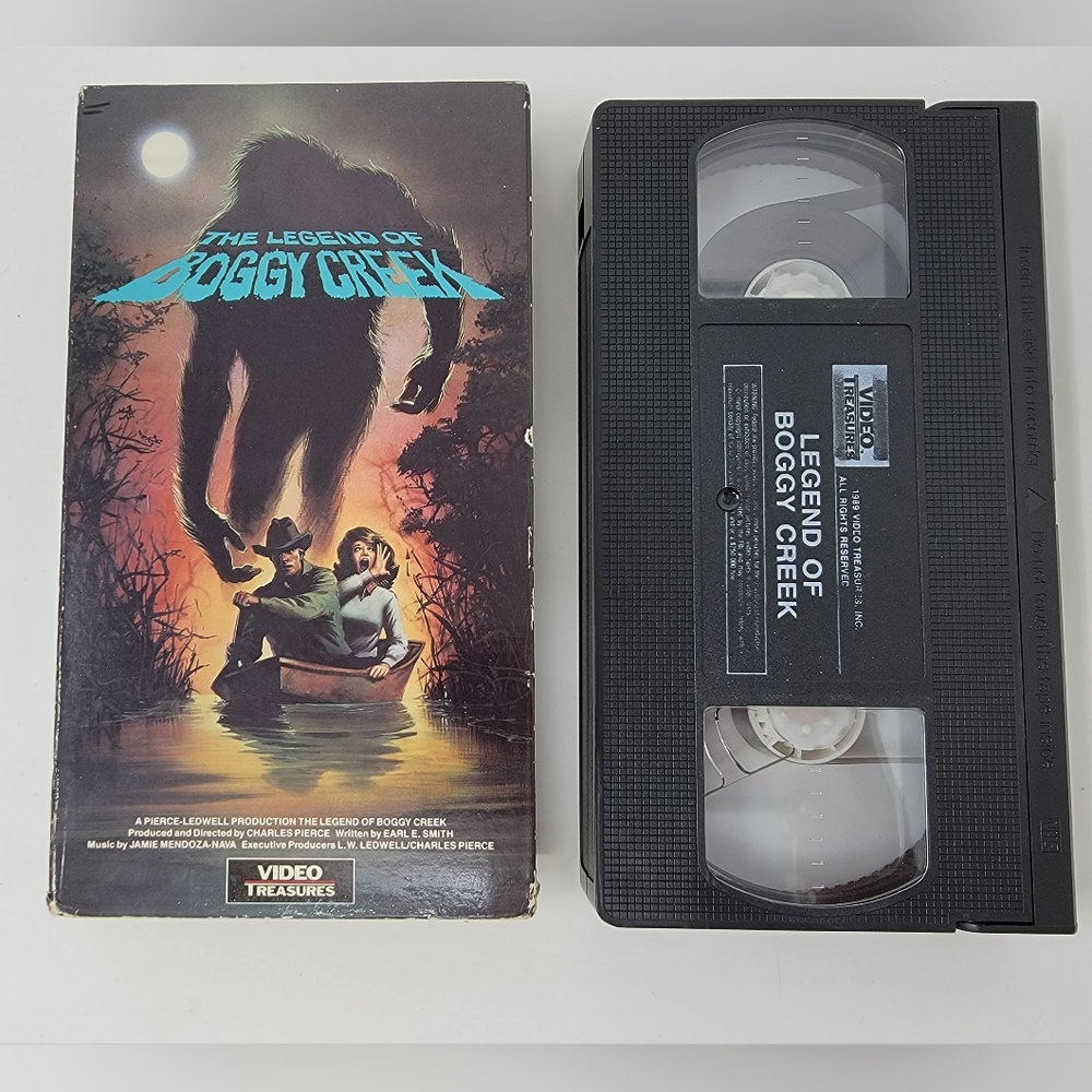 The Legend of Boggy Creek Rare VHS 70s Cult Classic, 1990 print, Excellent cond.